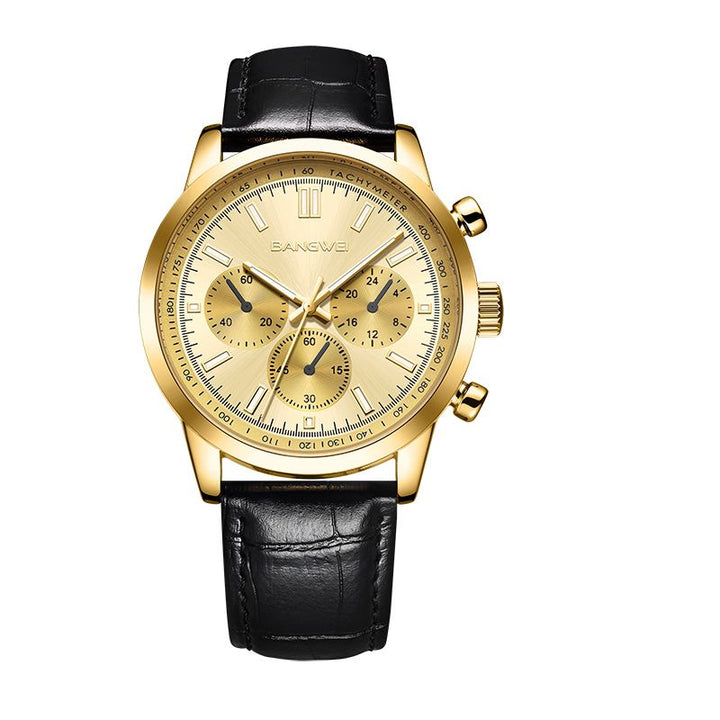 Casual Military Leather Quartz Watch™
