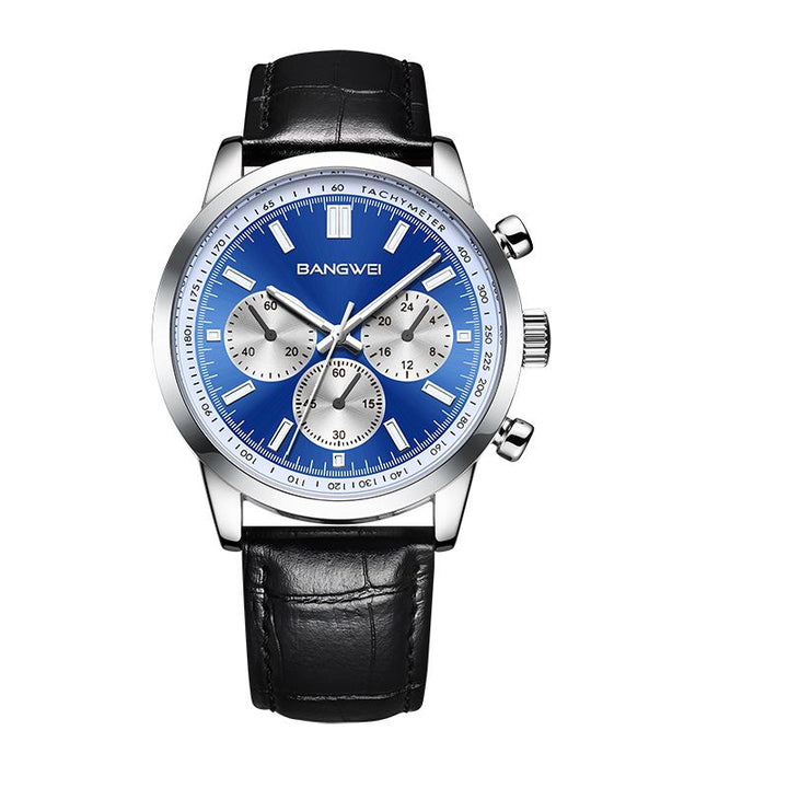 Casual Military Leather Quartz Watch™
