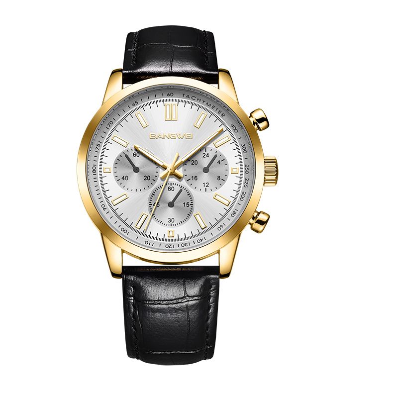 Casual Military Leather Quartz Watch™