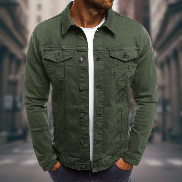 VERNANO | Denimjakke med elegant snit