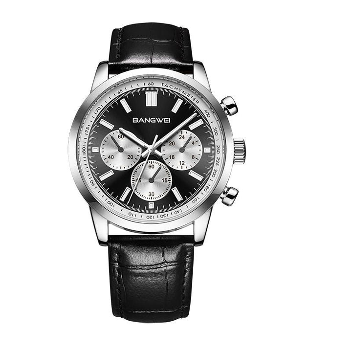 Casual Military Leather Quartz Watch™