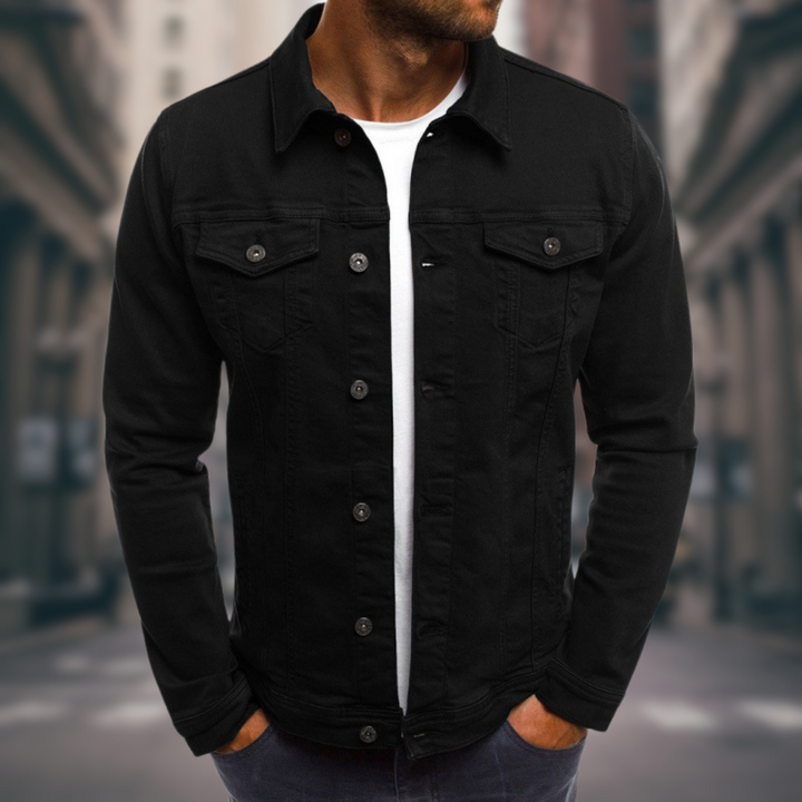 VERNANO | Denimjakke med elegant snit