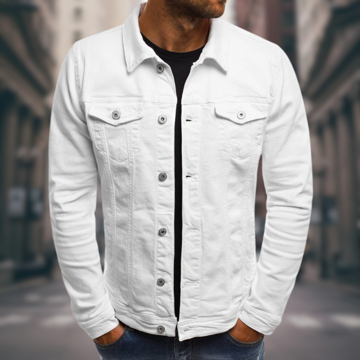 VERNANO | Denimjakke med elegant snit
