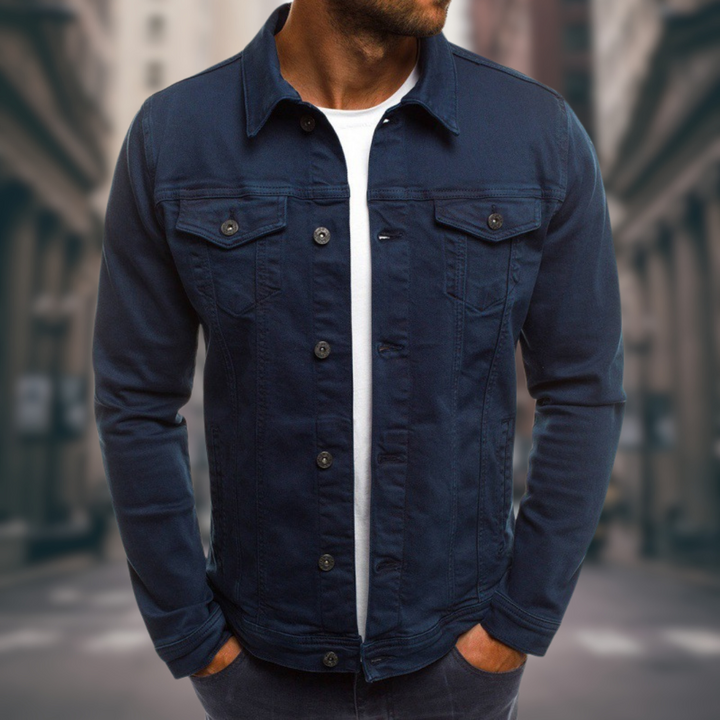 VERNANO | Denimjakke med elegant snit