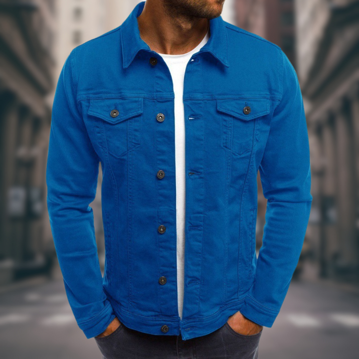 VERNANO | Denimjakke med elegant snit