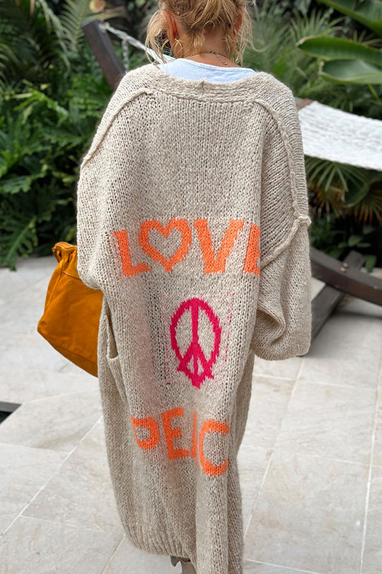 Bunte™ | Strikjakke 'Love'