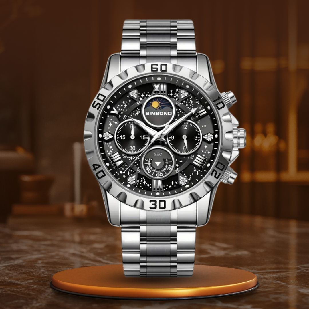 Luksus Chronograf Ur med Metalrem™