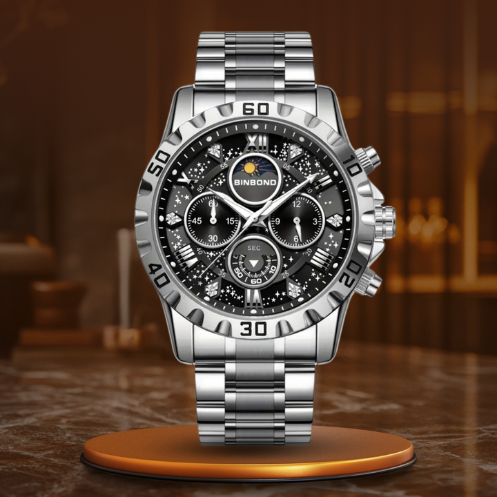 Luksus Chronograf Ur med Metalrem™