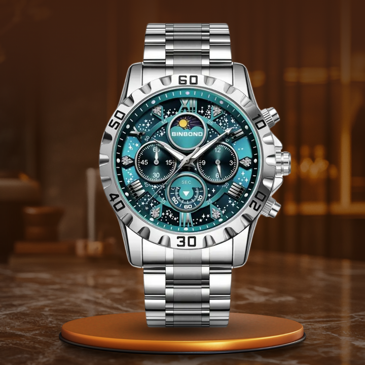 Luksus Chronograf Ur med Metalrem™