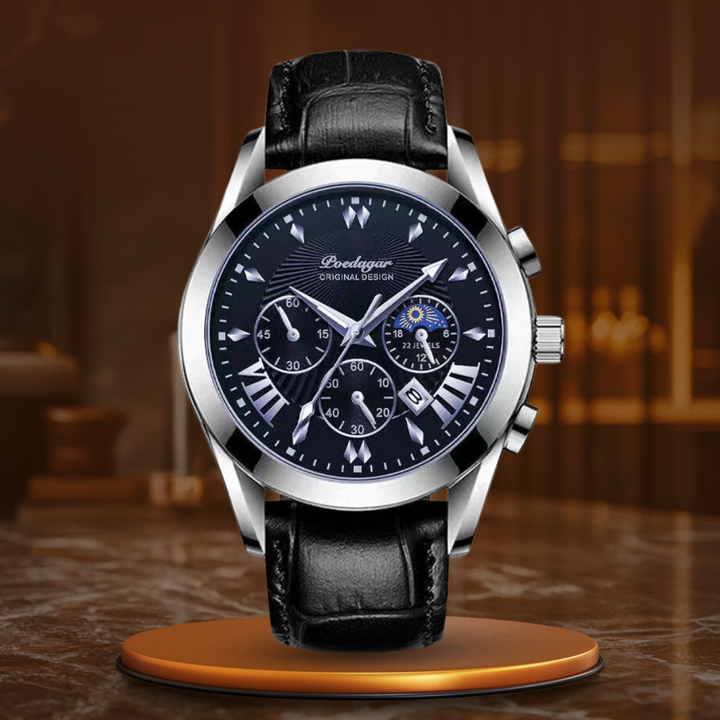 Luxurious Leather Strap Watch™