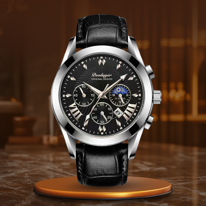 Luxurious Leather Strap Watch™