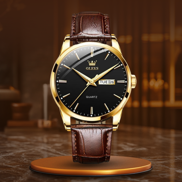 Luxurious Business Leather Watch™