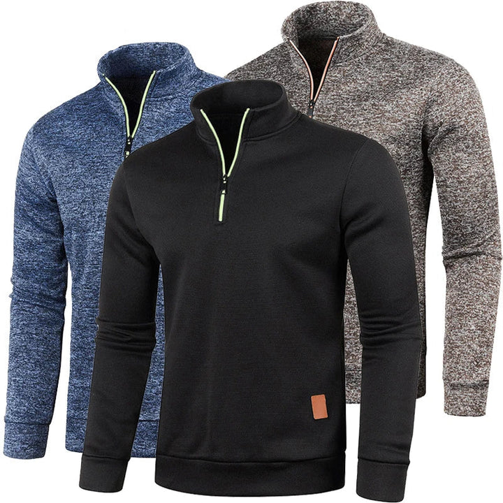 NORVIX | Herre Halv-Lyn Hoodie