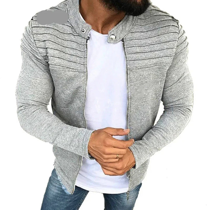 RENVAR | Herre Slim Fit Jakke med Lynlås" can be rewritten as:

"RENVAR | Herre Slim Fit Jakke med Zipper
