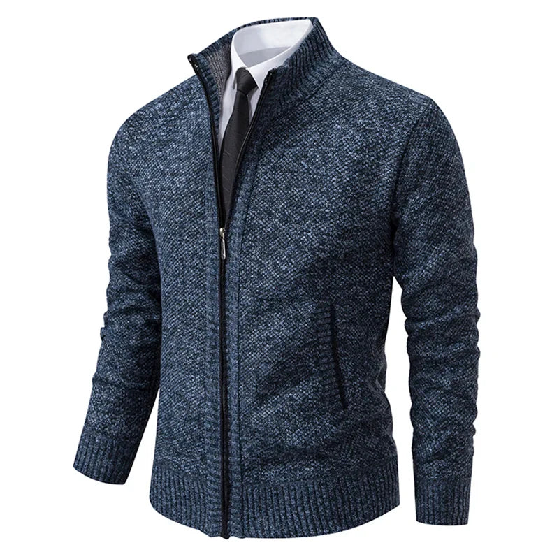 ZELTOR | Herre Fleece Jakke med Lynlås