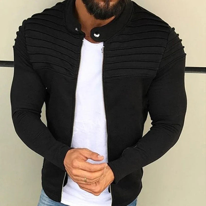 RENVAR | Herre Slim Fit Jakke med Lynlås" can be rewritten as:

"RENVAR | Herre Slim Fit Jakke med Zipper