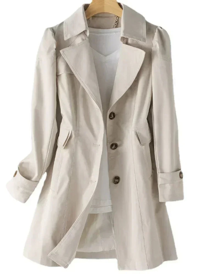 Laurian™ | Elegant Trench Coat