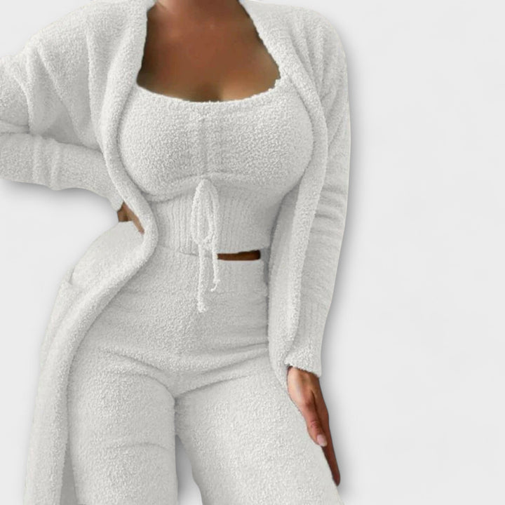 Bodil® | 3-Piece Winter Paisley Pajama Set