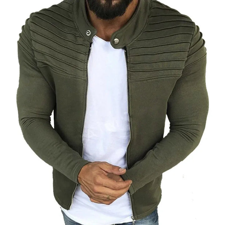 RENVAR | Herre Slim Fit Jakke med Lynlås" can be rewritten as:

"RENVAR | Herre Slim Fit Jakke med Zipper