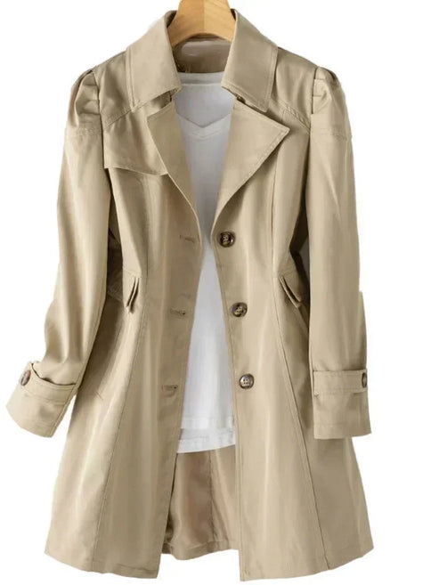 Laurian™ | Elegant Trench Coat