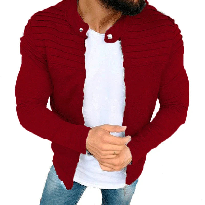 RENVAR | Herre Slim Fit Jakke med Lynlås" can be rewritten as:

"RENVAR | Herre Slim Fit Jakke med Zipper
